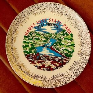 Hawks Nest State Park Collectible Plate